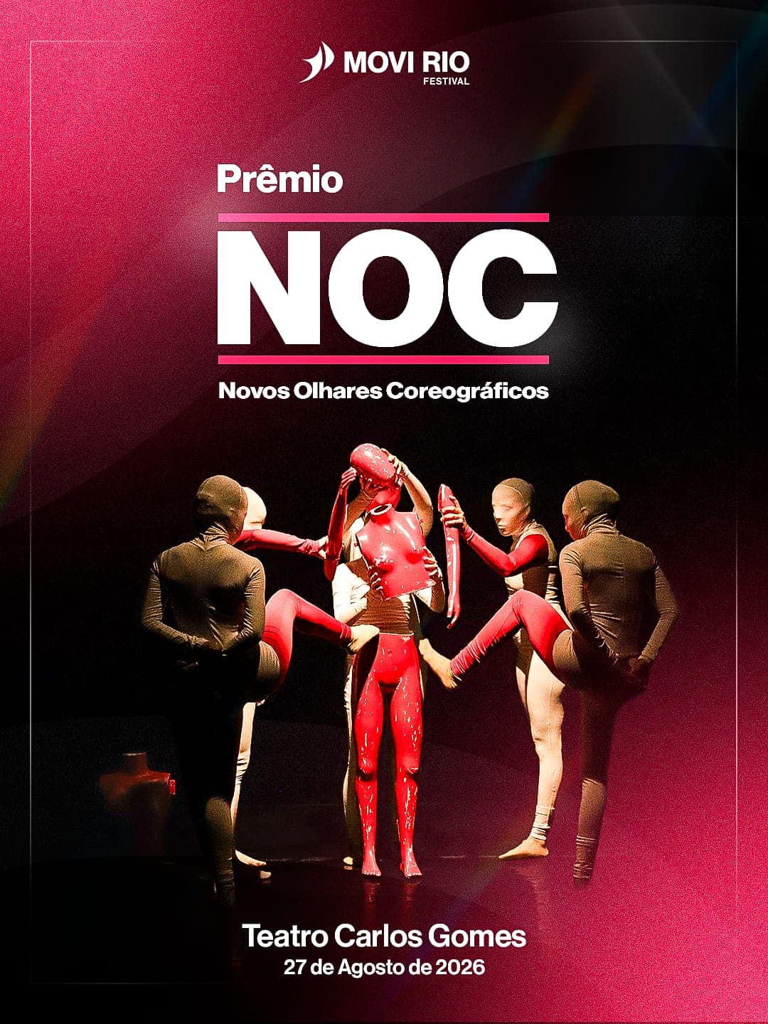Arte de divulgação — Prêmio N.O.C.